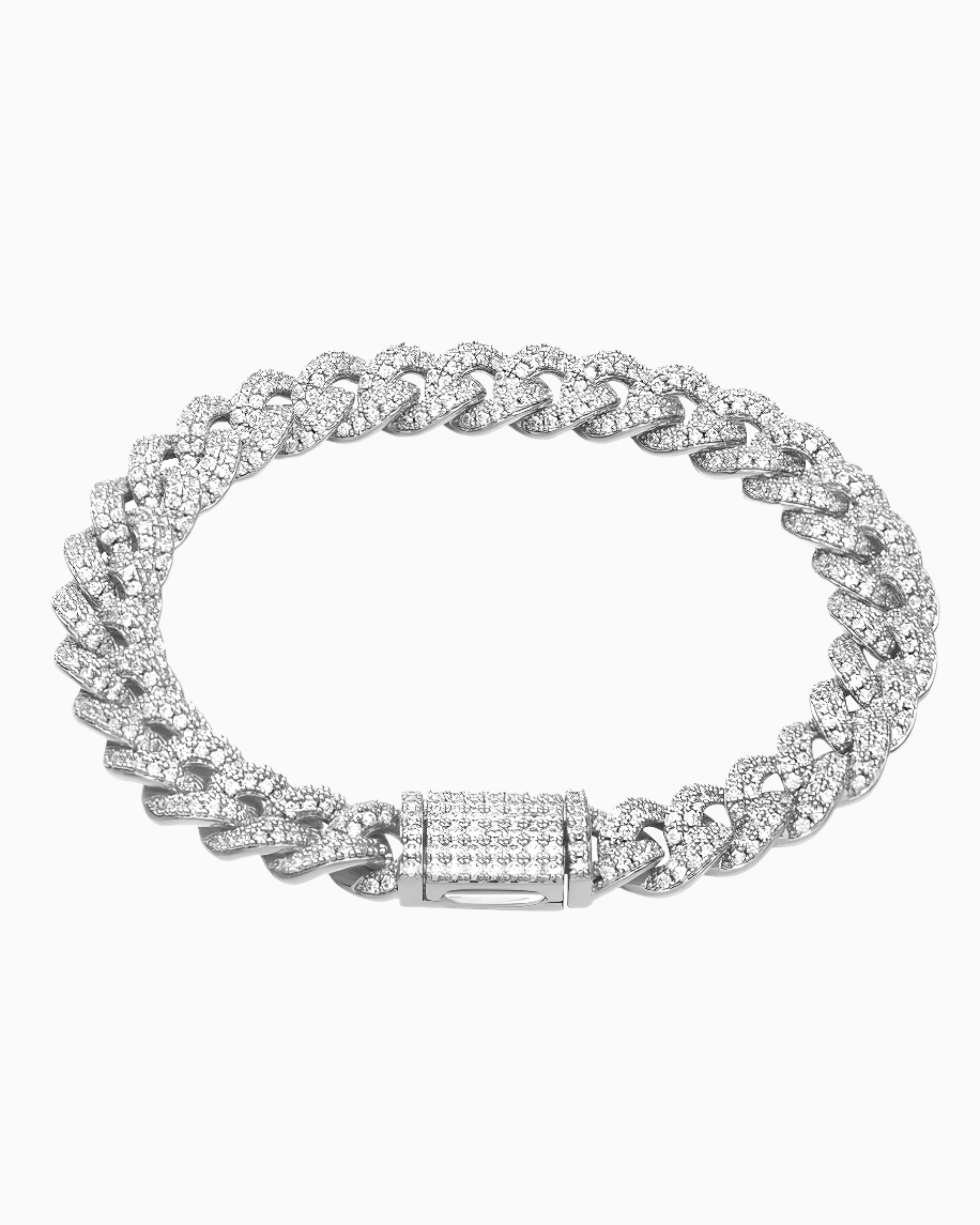 ICED CUBANA BRACELET. - 8MM