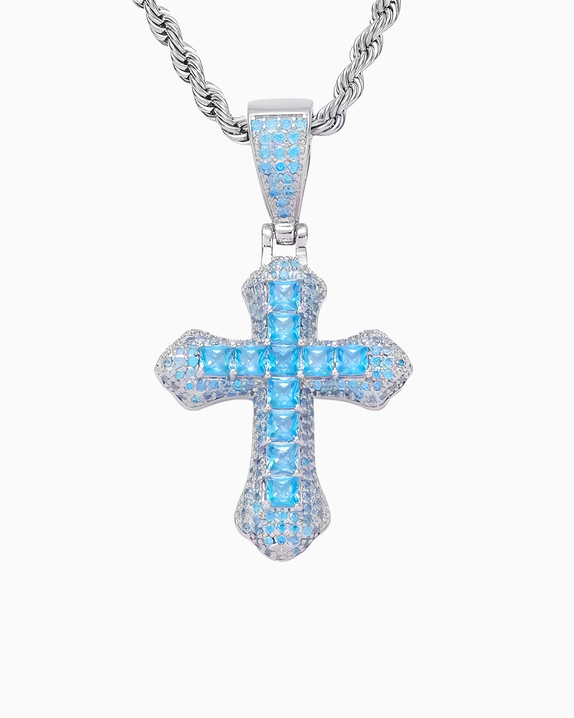 BLUE CROSS PENDANT.