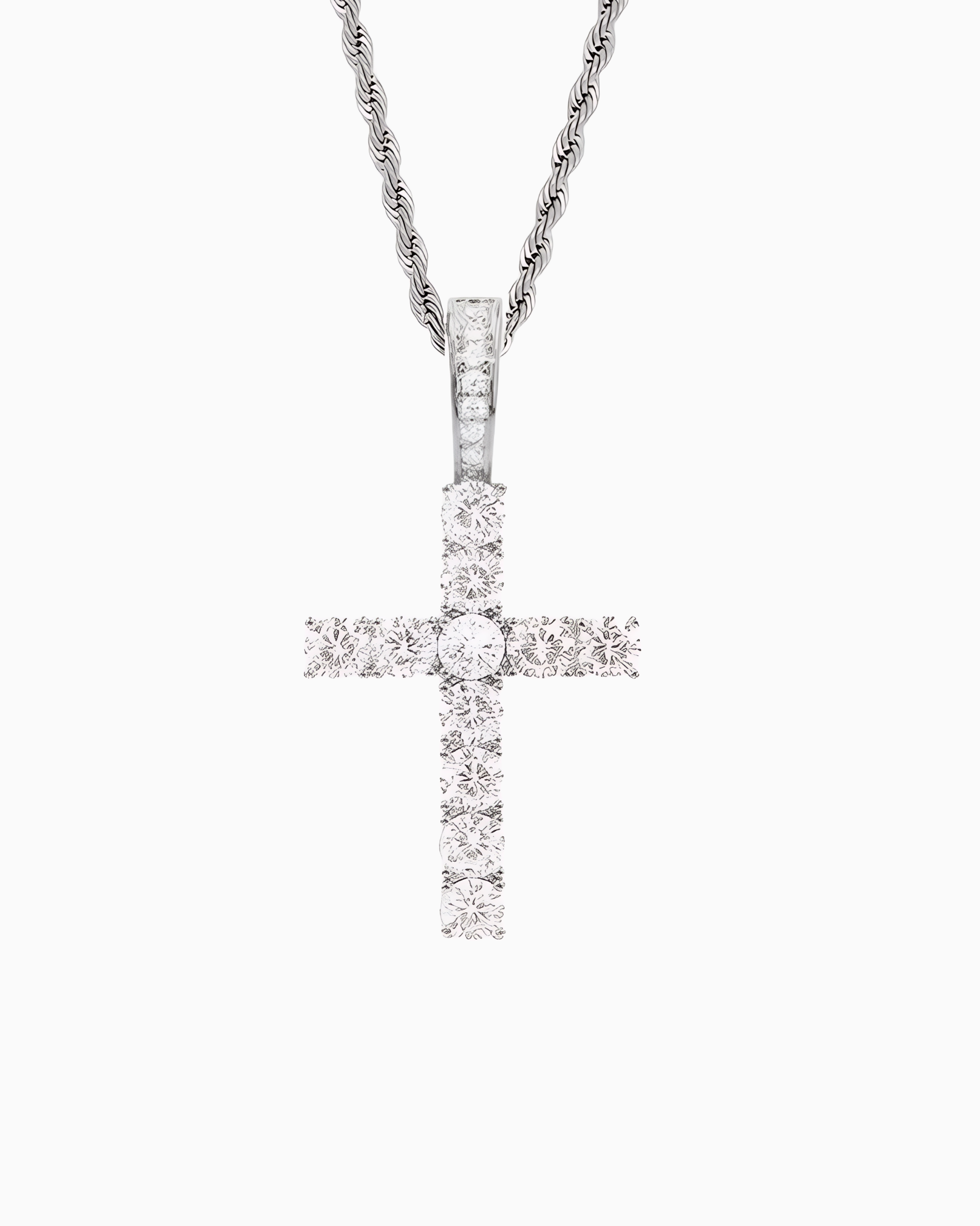 CROSS PIECE PENDANT.