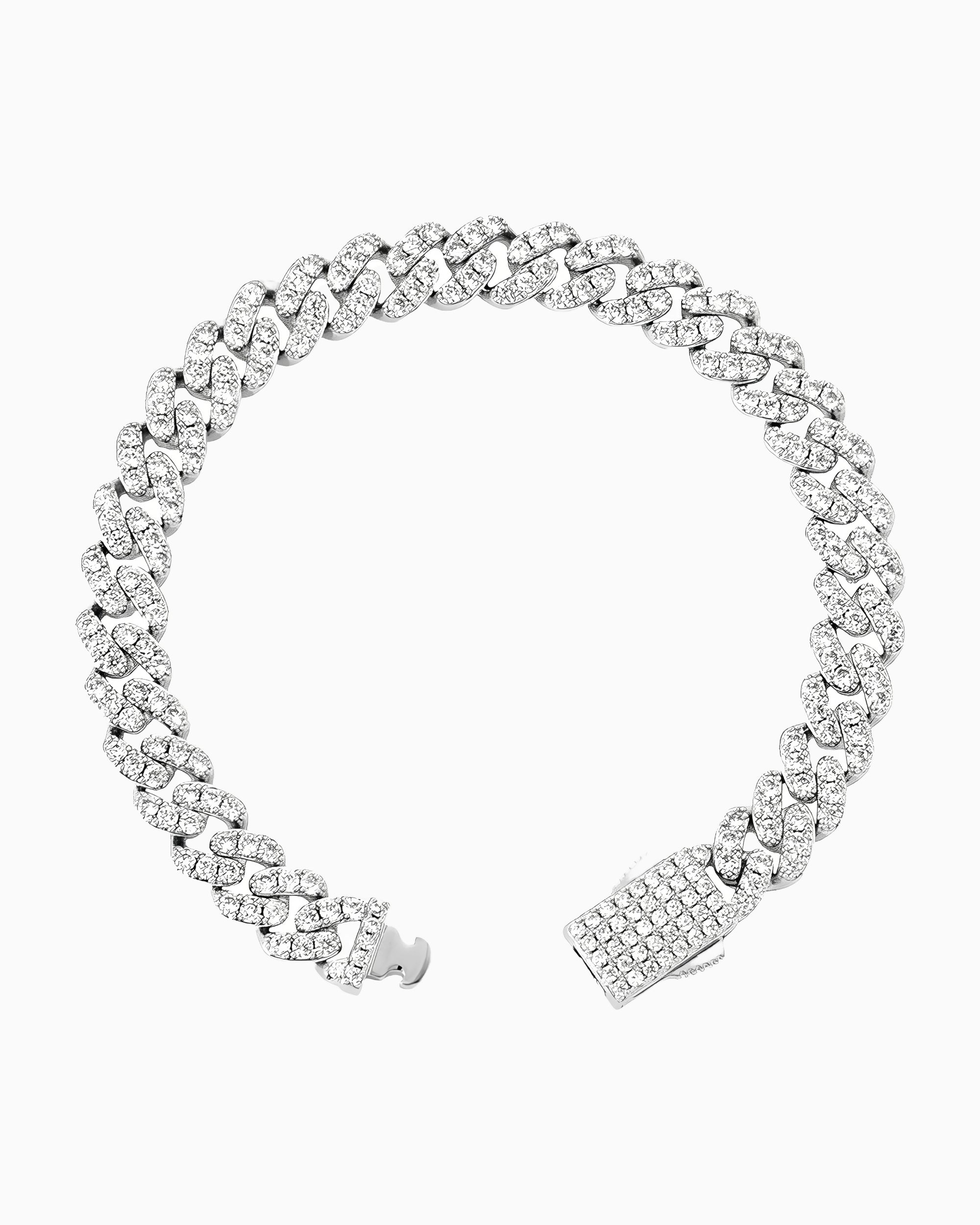 ICY CUBANA BRACELET. - 8MM