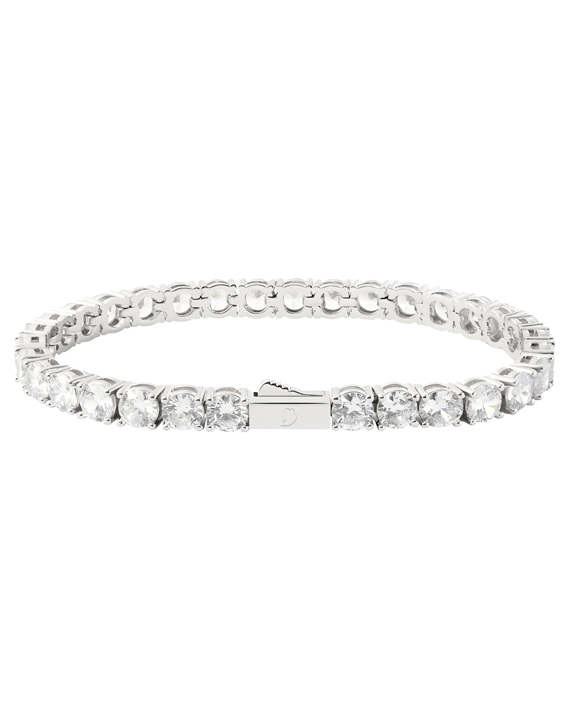 MOISSANITE TENNIS BRACELET. - 5MM